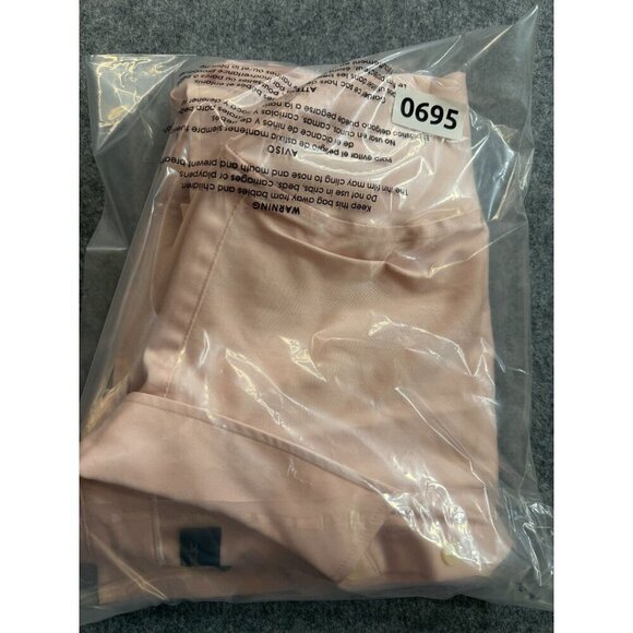 Banana Republic Dress Shirt Women 14 Pink Cotton Tailored Fit Long Sleeve Formal - Picture 8 of 8